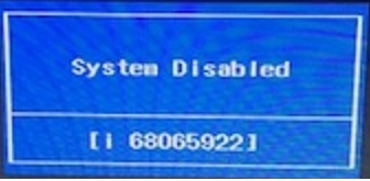 Bios password for hp laptop with i code